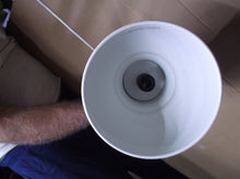 9" dia 10" height pendant light