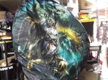 17" Printed Wolf Spare Tire Cover Dust-Proof Wheel Tire Cover Fit Trailer, RV, S