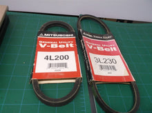 MBL 3L230 V-BELT 3/8" TOP WIDTH 23" 4L200 INDUSTRIAL V-BELT 1/2" X 20"