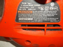 Black & Decker TR1700 Type1 17" (431MM) Hedge Trimmer 120 V