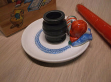 Avon Snuggly Mouse Ceramic Candle Holder 1983
