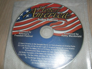"Hope Of America" Student Showcase DVD By America's Freedom Festival