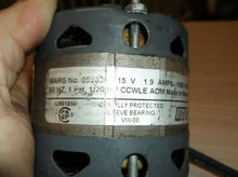 09930 Mars Inc Fan Motor Group 115V 60HZ 1.9A 1550RPM 1/20HP