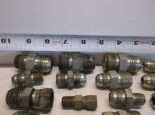 (24) Misc Mostly Flare Fittings JIC & O-Ring Seal