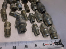 (24) Misc Mostly Flare Fittings JIC & O-Ring Seal