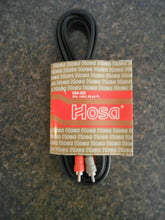 Hosa CRA-202 6.6 Ft (2M) 2-RCA Male to 2-RCA Male Dual Cable
