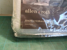Allen + Roth Palma ll White Polyester Grommet Semi-Sheer Single Panel 52" X 95"