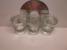(3) Thick Walled Heavy Shot Glasses