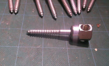 Lot Of (10) Wood Sidewinder Screws - Horizontal For Threaded Rod ~2.5 in