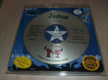 Kid Hip Personalized CD W/9 Educational Songs With Child's Name "Joshua"