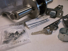 883351276573 Kwikset Balboa Satin Nickel Keyed Entry Lever Set