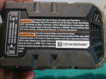 R840085 Ridgid 18.0V Li-ion Battery 1.5 Ah 2013