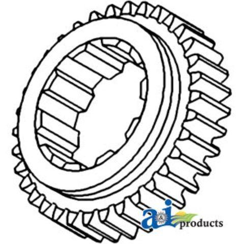 70232532 1st & 2nd Mainshaft Gear Fits Allis-Chalmers Tractor: D17, 170, 175