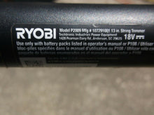 205003001 Upper Boom Assy W/ Label Off A Ryobi P2009 Cordless String Trimmer