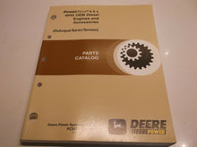PC2521 John Deere PowerTech 4.5L 4045 OEM Diesel Eng Parts Catalog JJ1
