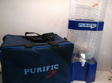 Purific Premium Blue 2 Gallon Water Purifier With Canvas Carrier-No Electricity