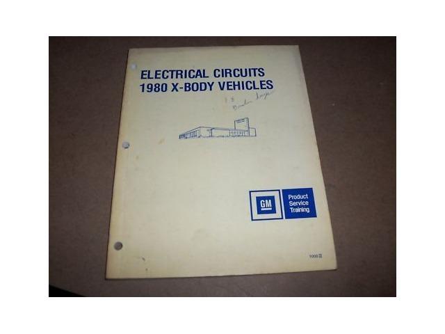 1980 GM Skylark Citation Omega Phoeni Electrical Manual