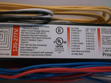 GE240PSMVN-DIYB GE Ultra Start T12 Ballast 120-277V 2 Lamp