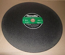 Homelite 49561-A 14" metal cutting wheel by 5/32" 1" mounting hole maximum