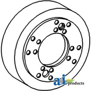 70237418 Brake Drum Assy Fits Allis-Chalmers Tractor: D17 (SN 42001>),170 175