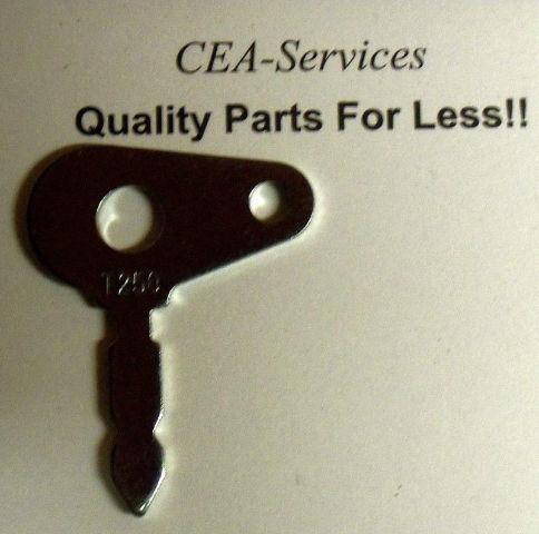 (1) Key Fits Lucas Nesan Bosch Ford JCB Agco New Holland Scattrack T250 A5