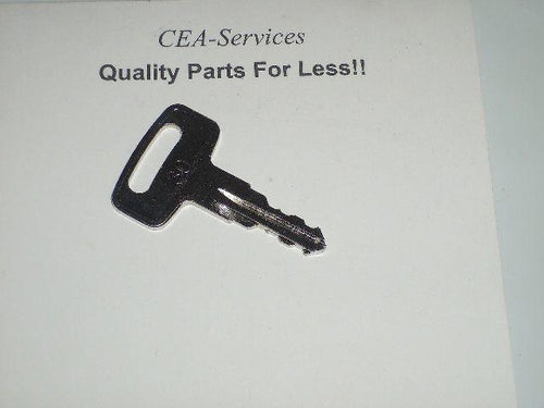 (1) Key Fits Wacker Rollers Lawn Pride mowers 6896 160431 H3
