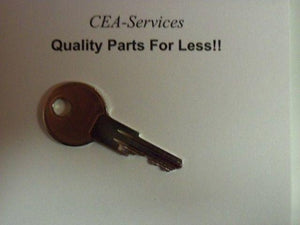 (1) Key Fits Older Champion Graders Upright Lifts (Old) D2