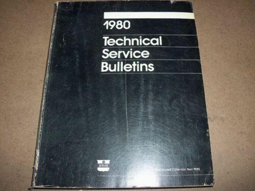 1980 Chrysler Technical Service Bulletins Manual