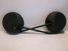 4" Round Scooter Mirror Set 9" Post 5mm