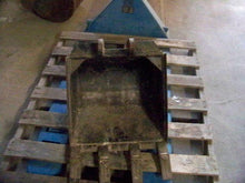 18" Good Used Backhoe Utility Bucket 1-1/4" Pin 4-5/8" Ear Gap 4-1/8" C-to-C Pin