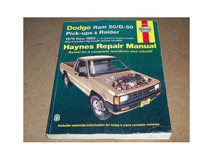 1979-1993 Arrow Ram Raider Haynes Repair Service Manual