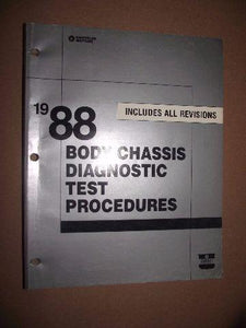 1988 Chrysler Body Chassis Diagnostic Test Procedures
