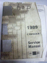 1989 Chevy Cavalier Service Manual