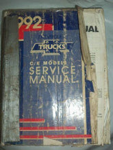 1992 Chevrolet C-K Pickup Truck Dealer Service Manual