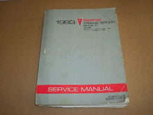 1993 Pontiac Trans Sport Dealer Service Manual Vol I & II Electrical Diagnosis