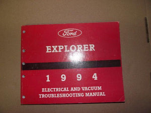 1994 Ford Explorer Electrical and Vacuum Troubleshooting Manual