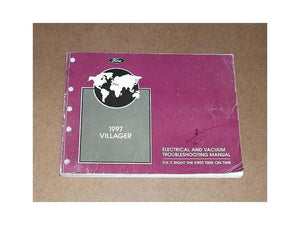1997 Ford Villager Electrical & Vacuum Manual OEM