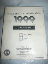 1999 Pontiac Grand Am, oldsmobile Alero Service Manual