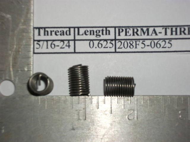 20 NEW 5/16-24 X .625 Helicoil Thread Inserts Stainless