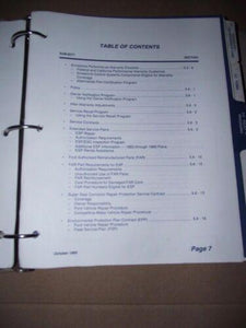 Ford Warranty and Policy Manual