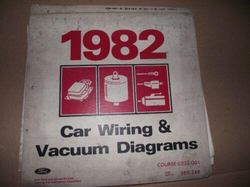 1982 Ford Vacuum Diagrams
