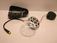 BMing 3 Pin Connector Head Light 7 LED , Horn, Oval