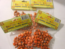 (4) Packs Of Krafter's Korner Barrel Shape Wooden Beads