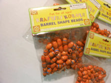 (4) Packs Of Krafter's Korner Barrel Shape Wooden Beads